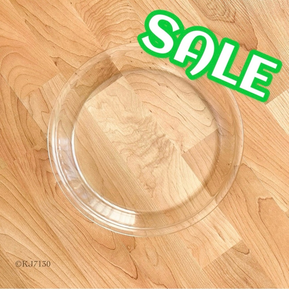 Vintage Pyrex 9" Clear Glass Pie Plate Baking Dish #209